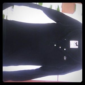 Gilly Hicks XS navy blue shirt